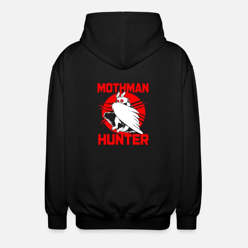 Mottenmann - Unisex Kapuzenjacke - Schwarz