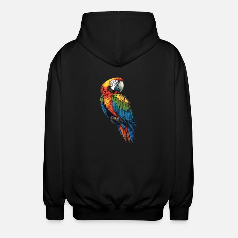 L’ère de l’ara - Veste à capuche unisexe - noir