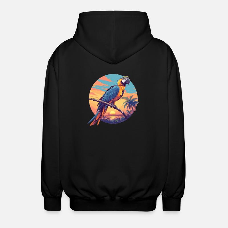 L’ère de l’ara - Veste à capuche unisexe - noir