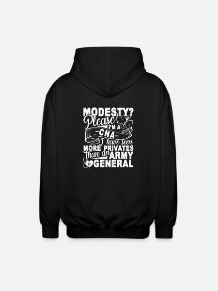 CNA I am A CNA - Unisex Hooded Jacket - black