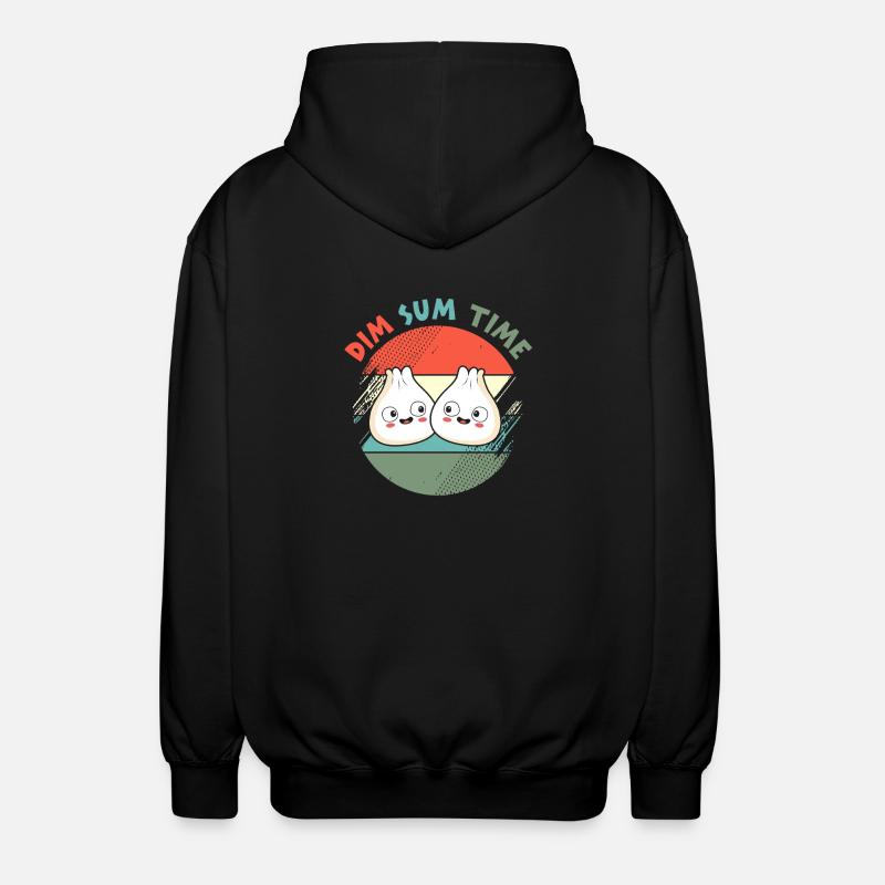 Dim sum - Veste à capuche unisexe - noir