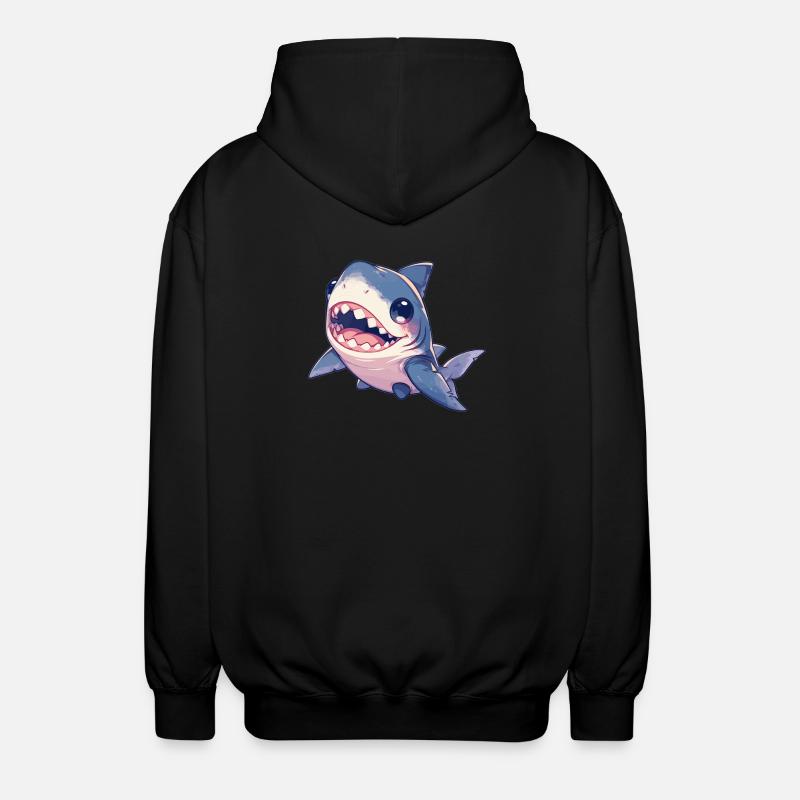 Requins Requin - Veste à capuche unisexe - noir