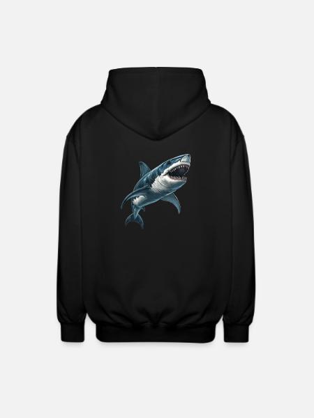 Requins Requin - Veste à capuche unisexe - noir
