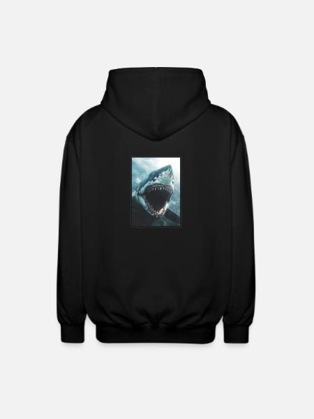 Requins Requin - Veste à capuche unisexe - noir