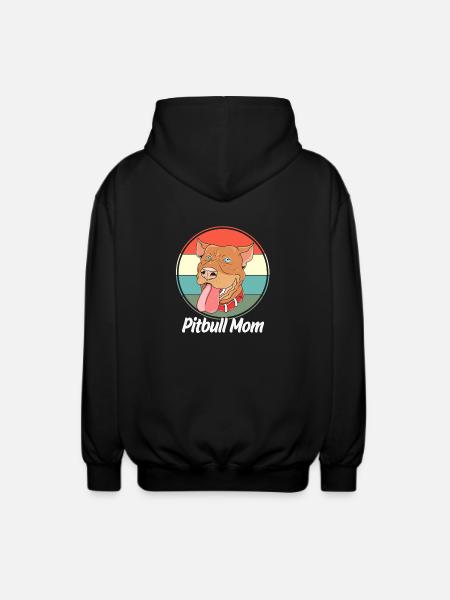 Pitbull - Unisex Hooded Jacket - black