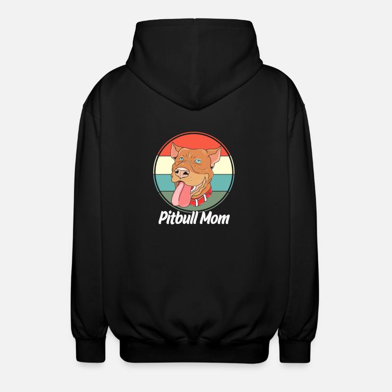 Pitbull - Unisex Kapuzenjacke - Schwarz