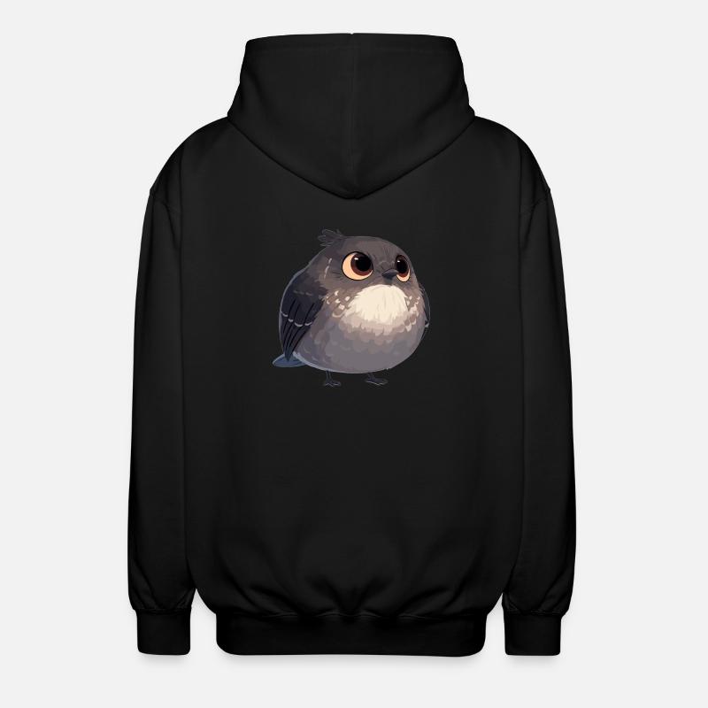 Oiseaux moqueurs Oiseaux moqueurs - Veste à capuche unisexe - noir