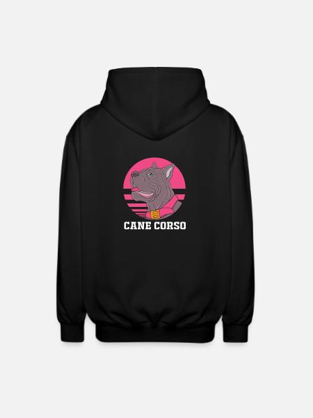 Cane corso - Veste à capuche unisexe - noir