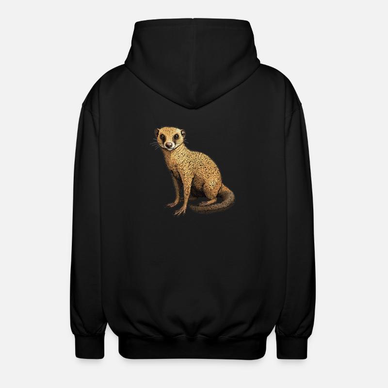 Mongoose's Mongoose - Unisex Hooded Jacket - black