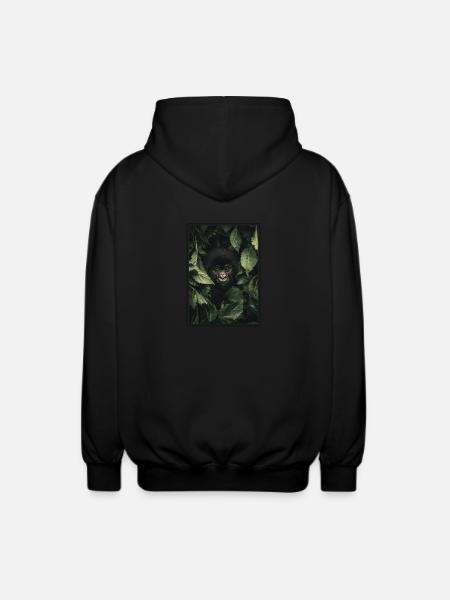 Berggorillas Berggorilla - Unisex Kapuzenjacke - Schwarz
