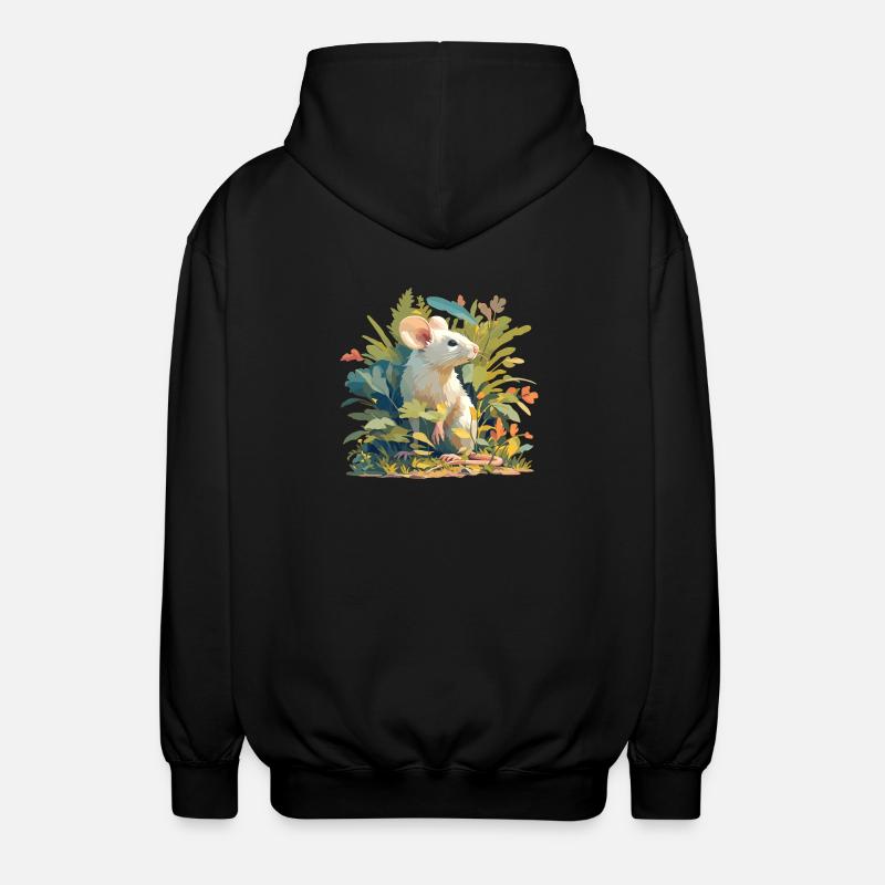 Souris Souris - Veste à capuche unisexe - noir