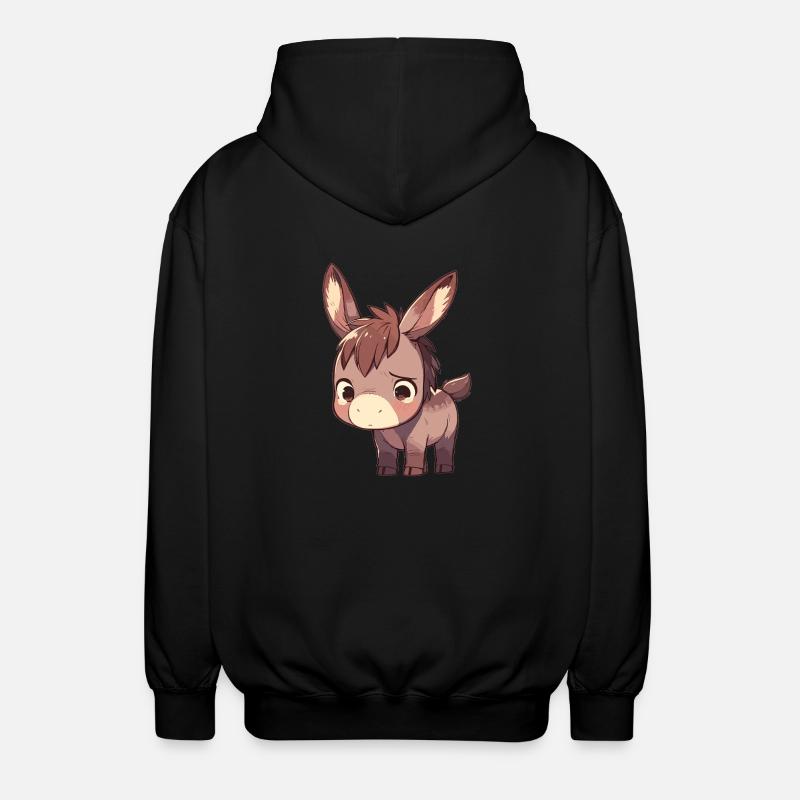 Mules Mule - Unisex Hooded Jacket - black
