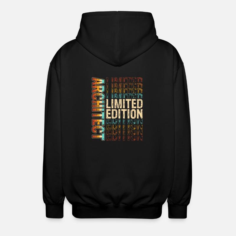 Architekt - Unisex Kapuzenjacke - Schwarz