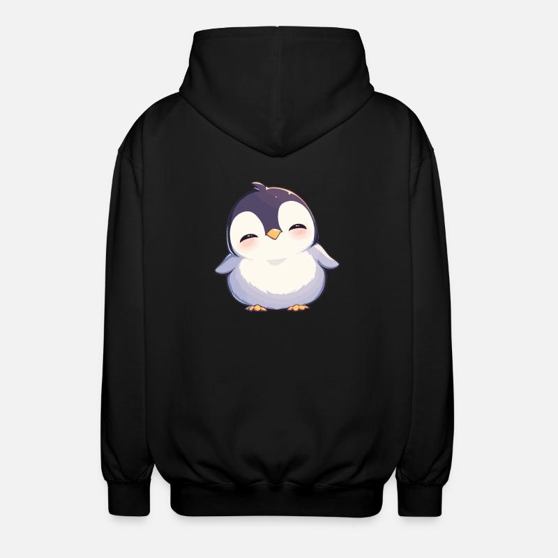 Pingouins Pingouin - Veste à capuche unisexe - noir