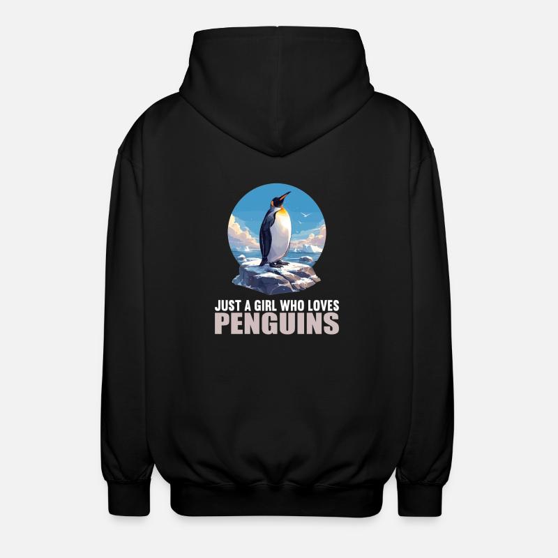 Pingouins Pingouin - Veste à capuche unisexe - noir