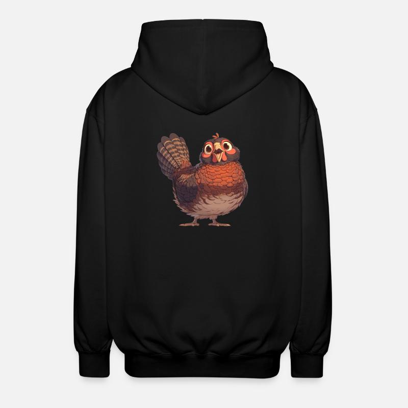 Faisans Faisan - Veste à capuche unisexe - noir