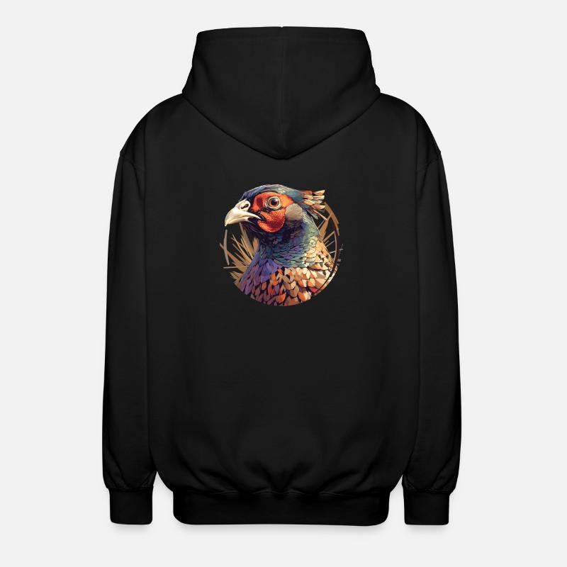 Faisans Faisan - Veste à capuche unisexe - noir