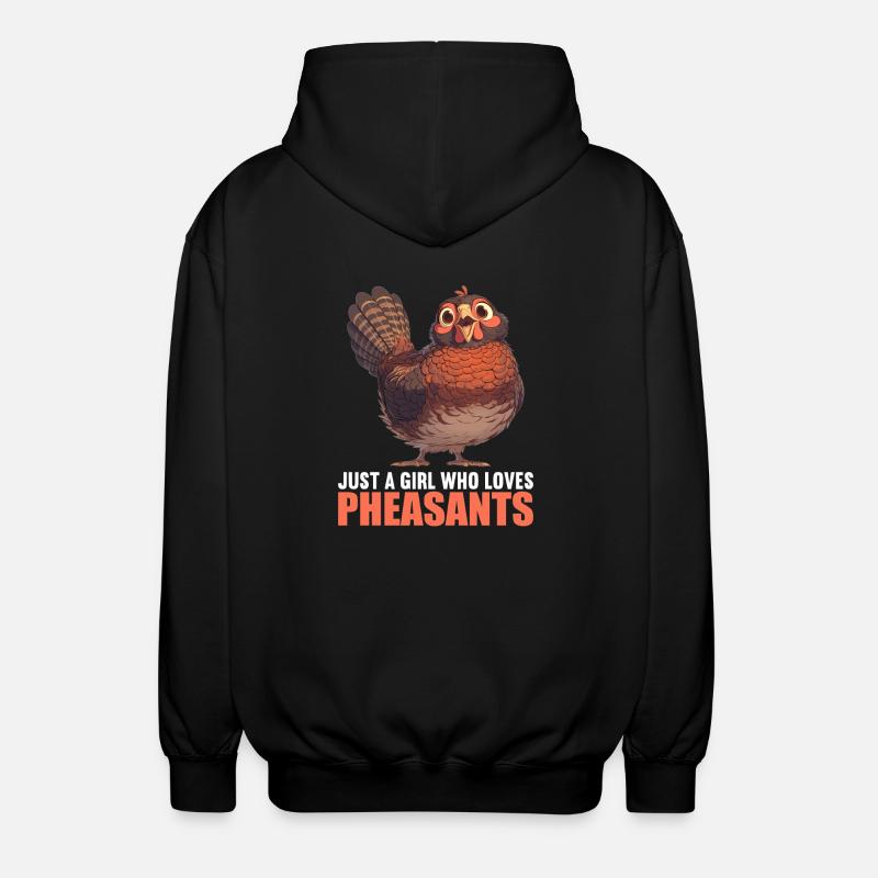 Faisans Faisan - Veste à capuche unisexe - noir