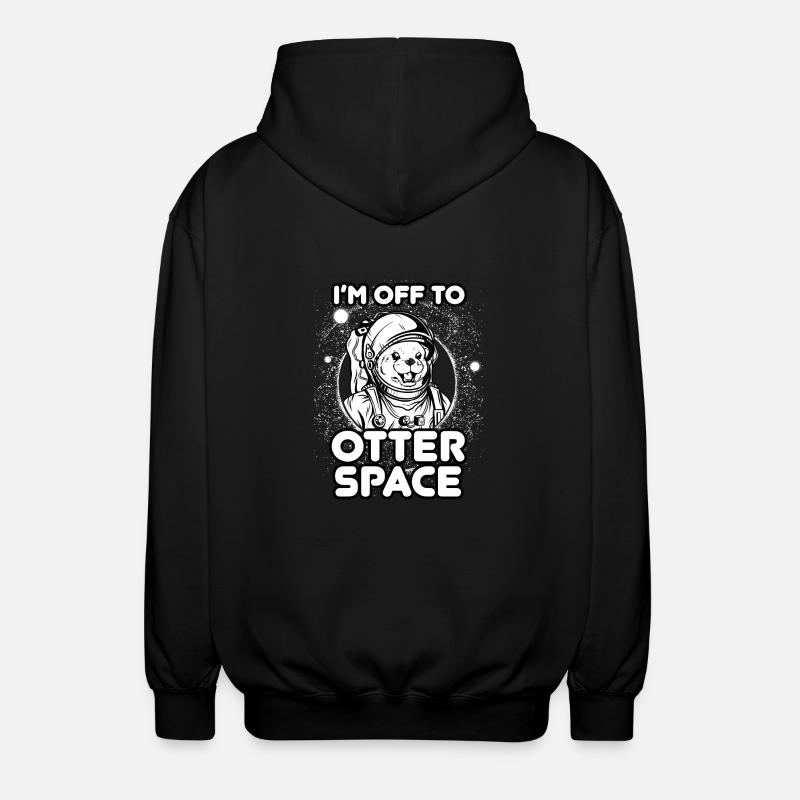 OTTER SPACE - Veste à capuche unisexe - noir