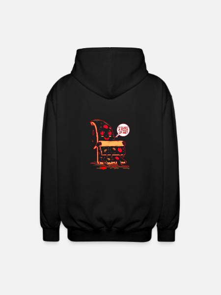 Voulez-vous une pizza de moi? - Veste à capuche unisexe - noir