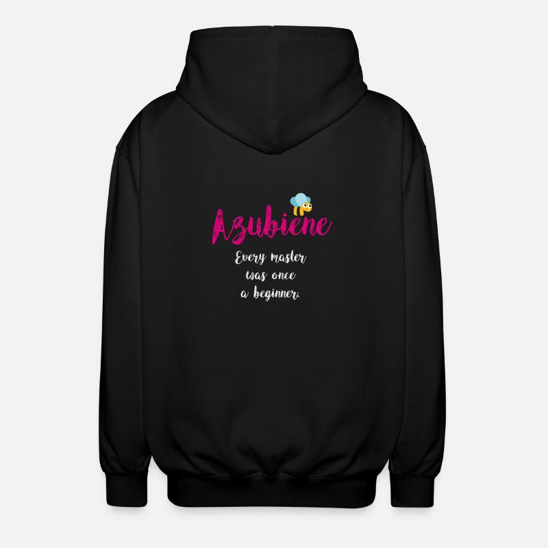 Azubiene Azubine 2018 - Unisex Kapuzenjacke - Schwarz