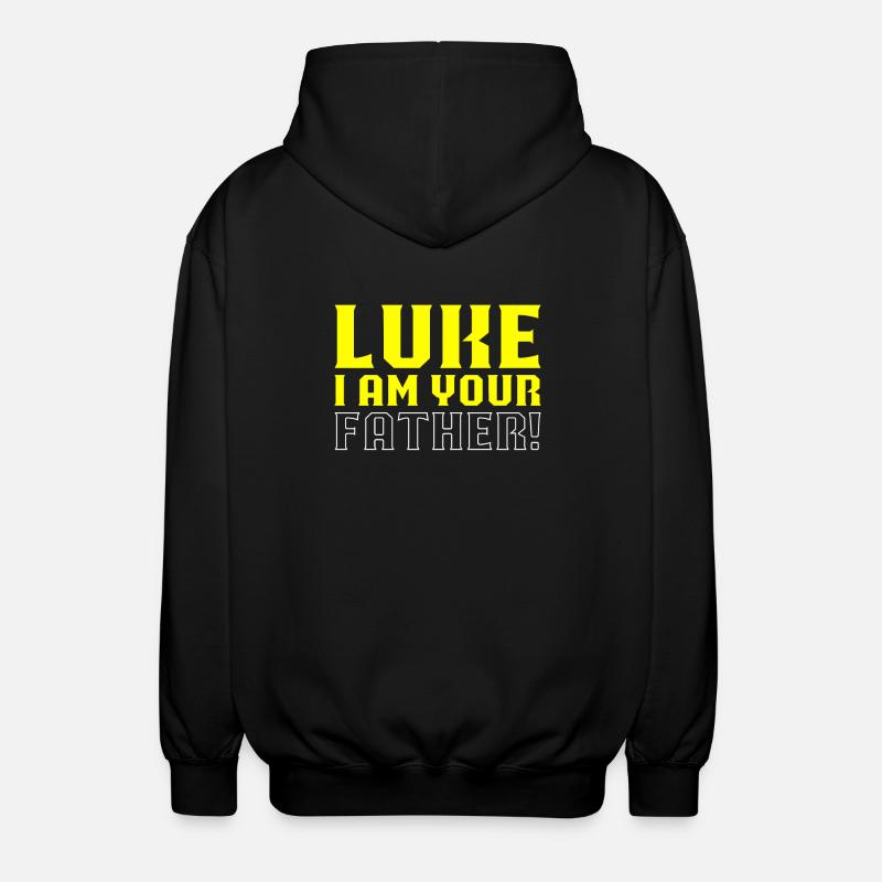 Luke I am your father - Unisex Hooded Jacket - black