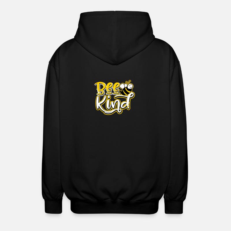 Anti-Mobbing-Bewusstseins-Geschenk - Unisex Kapuzenjacke - Schwarz