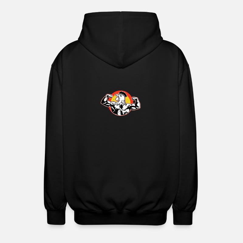 Coq dur - Veste à capuche unisexe - noir