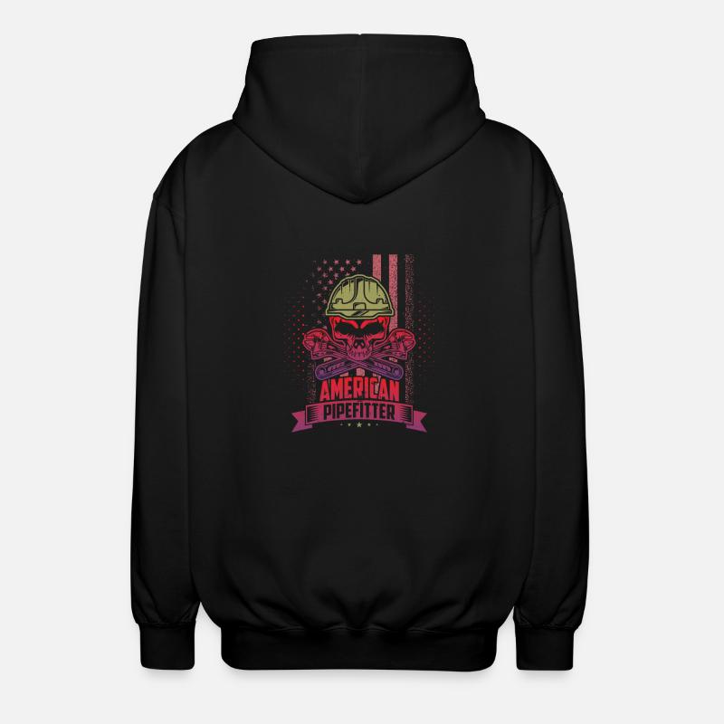 American Pipefitter - Unisex Kapuzenjacke - Schwarz