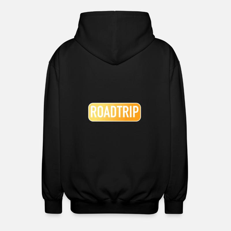 Road trip - Veste à capuche unisexe - noir