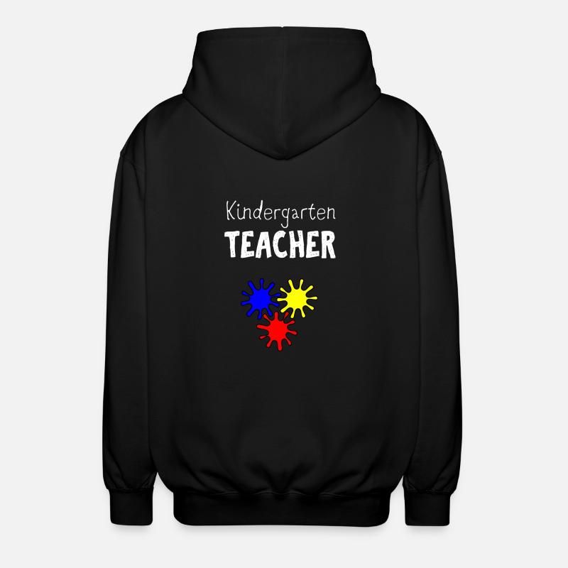 jardin d'enfants - Veste à capuche unisexe - noir
