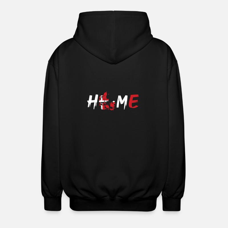 Danemark Home - Veste à capuche unisexe - noir
