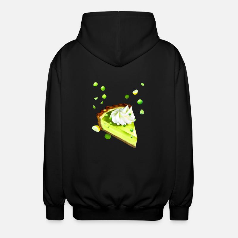 Lime Cake Lemon Lime - Unisex Hooded Jacket - black