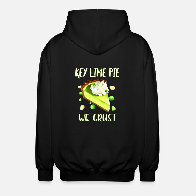 Key Lime Pie - Unisex Hooded Jacket - black