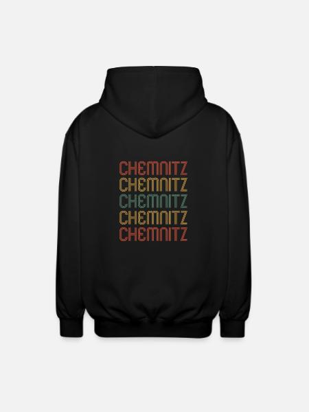 Chemnitzerin Chemnitzer Chemnitz - Unisex Hooded Jacket - black