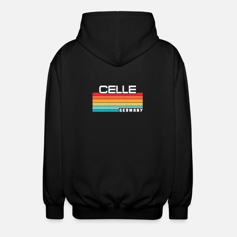 Cellerin Celler Celle - Unisex Hooded Jacket - black