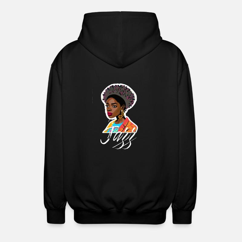 Jazz - Veste à capuche unisexe - noir