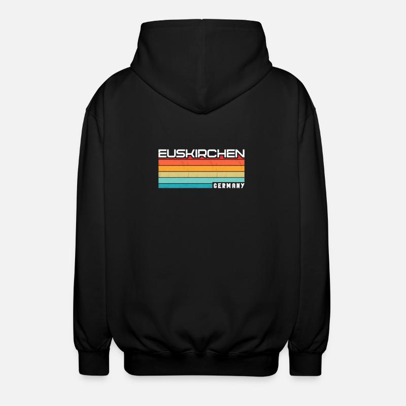 Euskirchenerin Euskirchener Euskirchen - Unisex Hooded Jacket - black
