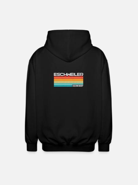 Eschweilerin Eschweilerer Eschweiler - Unisex Hooded Jacket - black