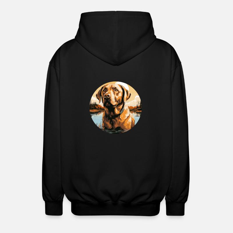 Labrador - Veste à capuche unisexe - noir