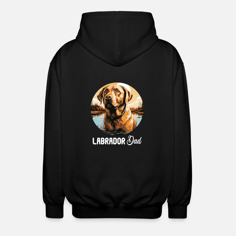 Labrador - Veste à capuche unisexe - noir