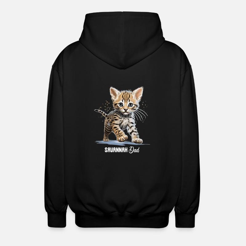 Savannah - Unisex Kapuzenjacke - Schwarz