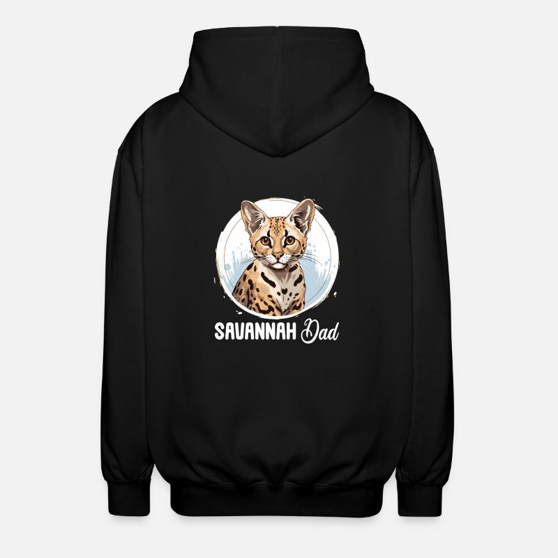 Savane - Veste à capuche unisexe - noir