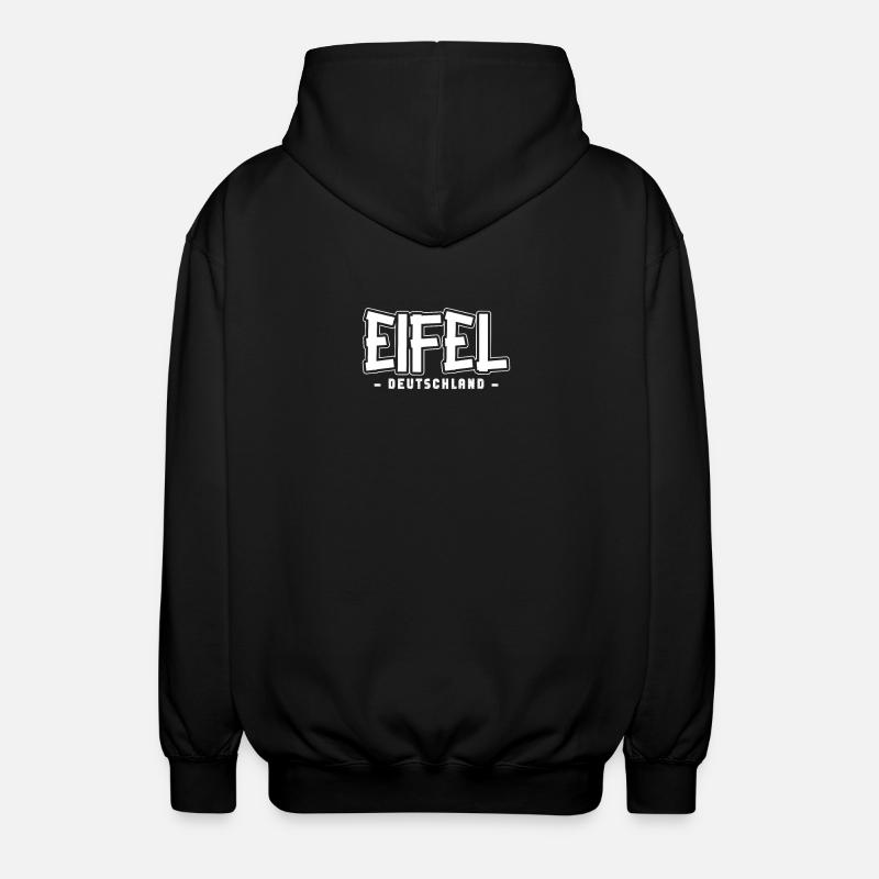 Eifel - Veste à capuche unisexe - noir