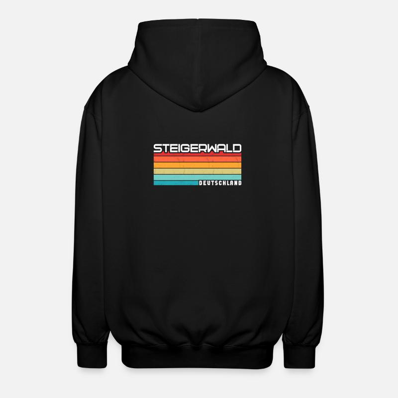 Steigerwalder Steigerwalderin Steigerwald - Veste à capuche unisexe - noir