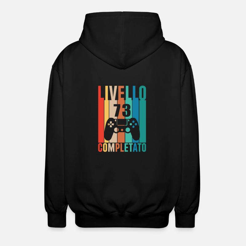 Stufe 73 - Unisex Kapuzenjacke - Schwarz