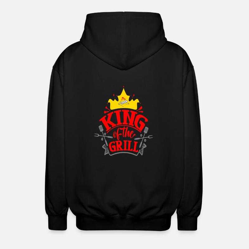 Roi du grill - Veste à capuche unisexe - noir
