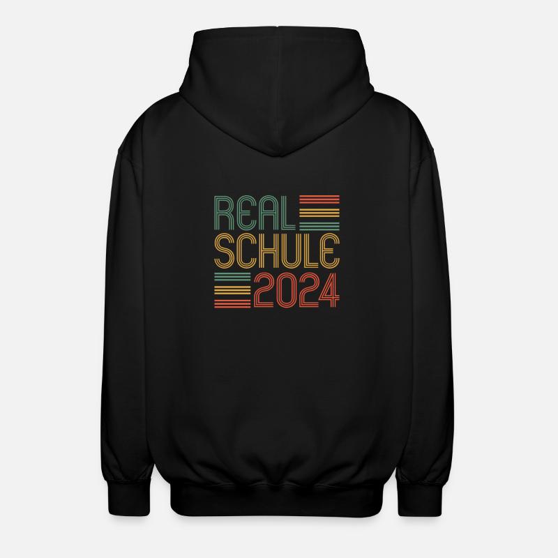 Lycée Jeunes Filles Lycée 2024 - Veste à capuche unisexe - noir