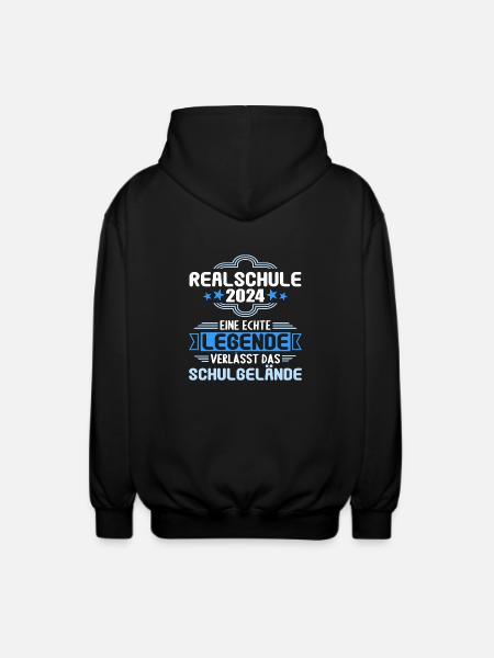 Lycée Jeunes Filles Lycée 2024 - Veste à capuche unisexe - noir