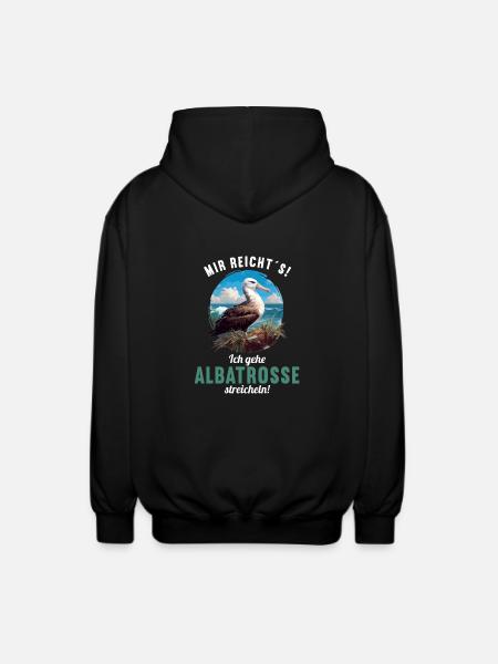 Albatross Albatrosse Albatros - Unisex Hooded Jacket - black
